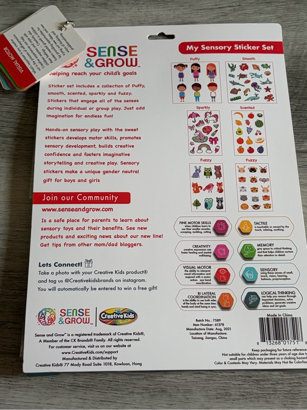 My Sensory Sticker Set - Multicolor - Picture 3 of 4
